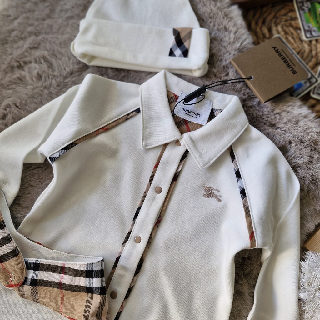 ست 3 تیکه اسپرت طرح Burberry ترک