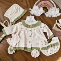 ست بیمارستانی 5 تیکه دخترانه چیندار ترک